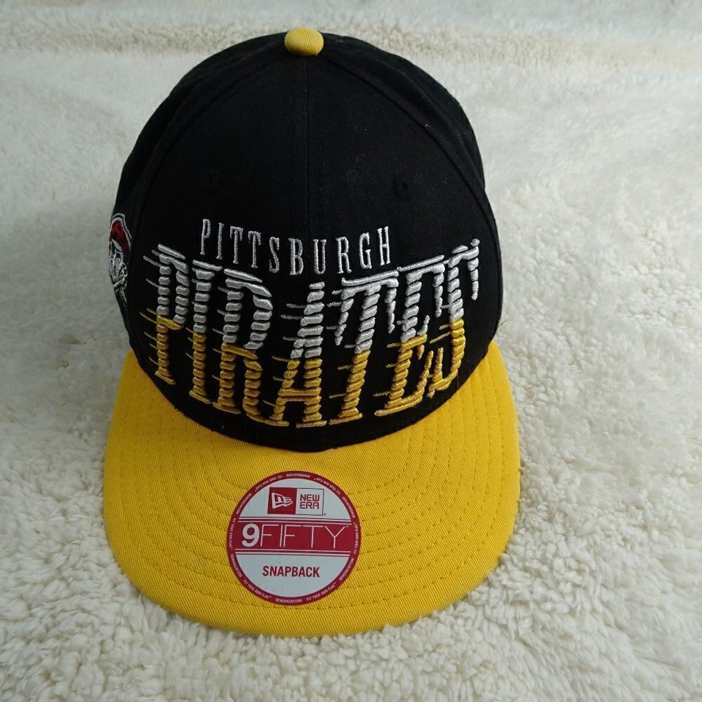 NWT MLB Pittsburgh Pirates Black/Gold New Era Baseball Hat Cap NEW